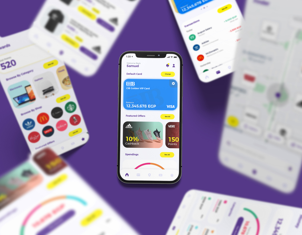 Yeshtery App UI Design